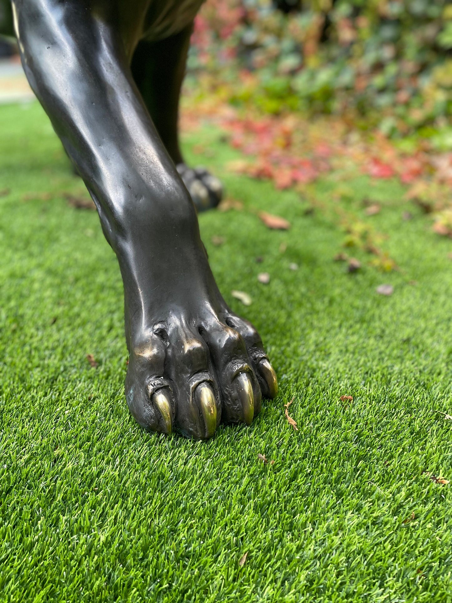 Black Panther – Bronze Sculpture. 190x40x65cm - 120Kg