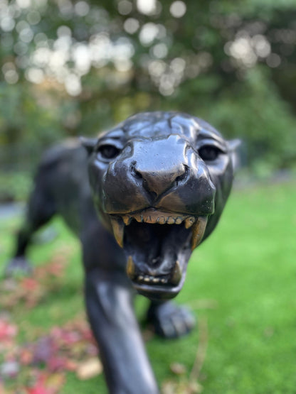 Black Panther – Bronze Sculpture. 190x40x65cm - 120Kg