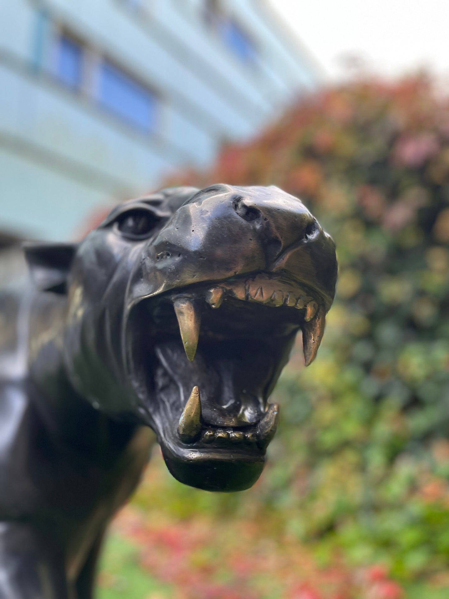 Black Panther – Bronze Sculpture. 190x40x65cm - 120Kg