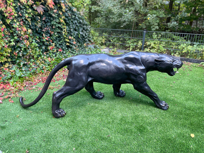 Black Panther – Bronze Sculpture. 190x40x65cm - 120Kg