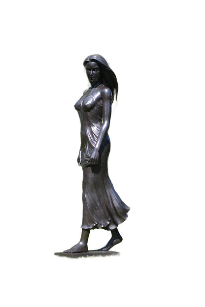 Elegant Stroll – Bronze Sculpture. 62x42x172cm - 20Kg