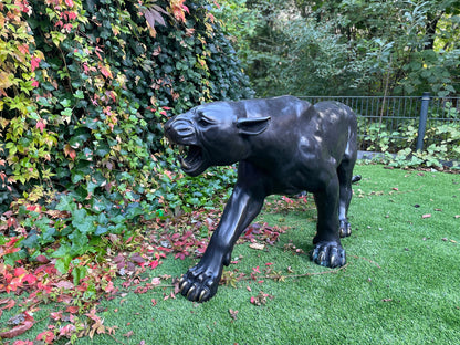 Black Panther – Bronze Sculpture. 190x40x65cm - 120Kg