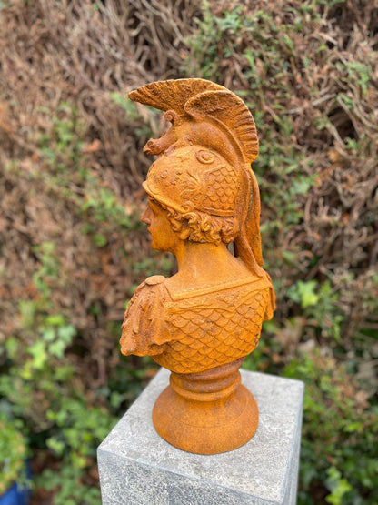 Athena Bust – Iron Sculpture. 46x25x17cm - 13.9Kg