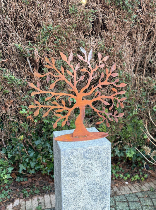 Tree of Life – Iron Sculpture. 50x15x47cm