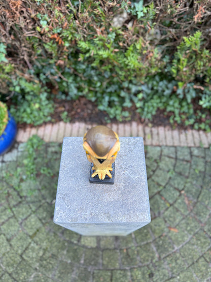 Stylized Owl – Iron Sculpture. 25x7x8cm - 2.2Kg