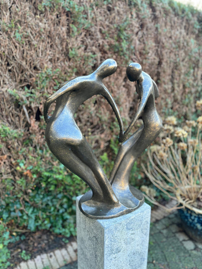 Dancing Souls XL – Bronze Sculpture. 59x29x61cm