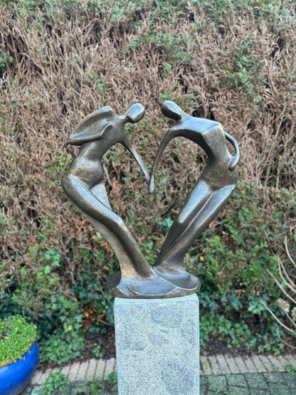 Dancing Souls XL – Bronze Sculpture. 59x29x61cm