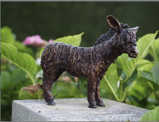 Donkey – Bronze Sculpture. 23x6x21cm - 4Kg