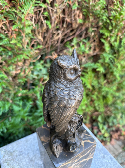 Silent Wisdom – Bronze Sculpture. 27x8x9cm - 2.7Kg