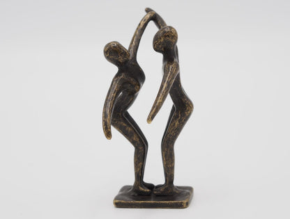 Silent Dance – Bronze Sculpture. 5x3x10cm - 0.5Kg