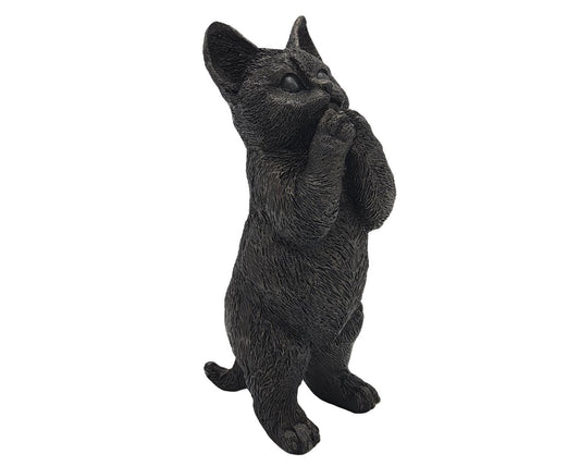 Cheeky Cat – Bronze Sculpture. 9x9x24cm - 1Kg