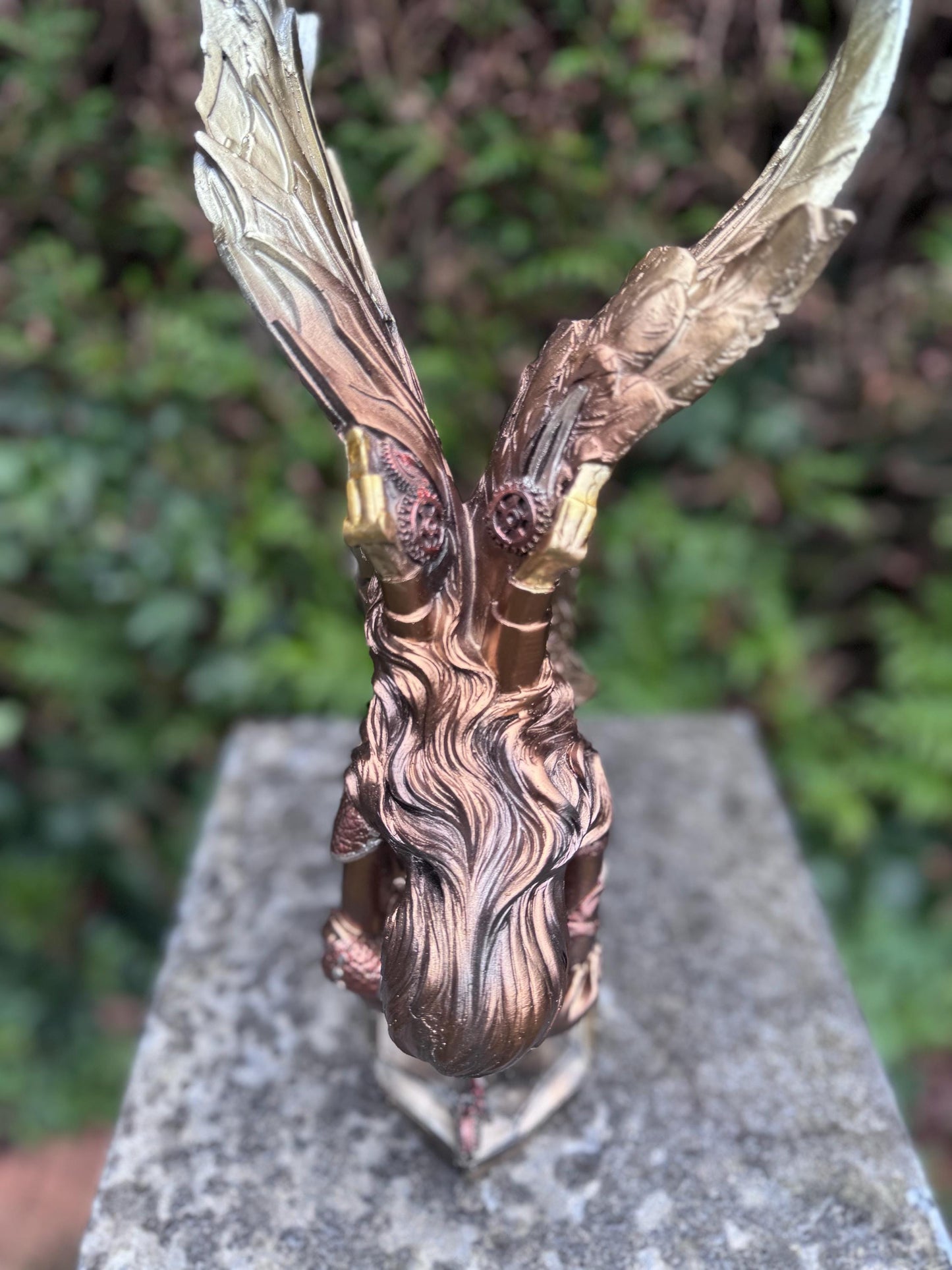 Winged Warrior – Bronze Sculpture. 11x37cm - 1Kg