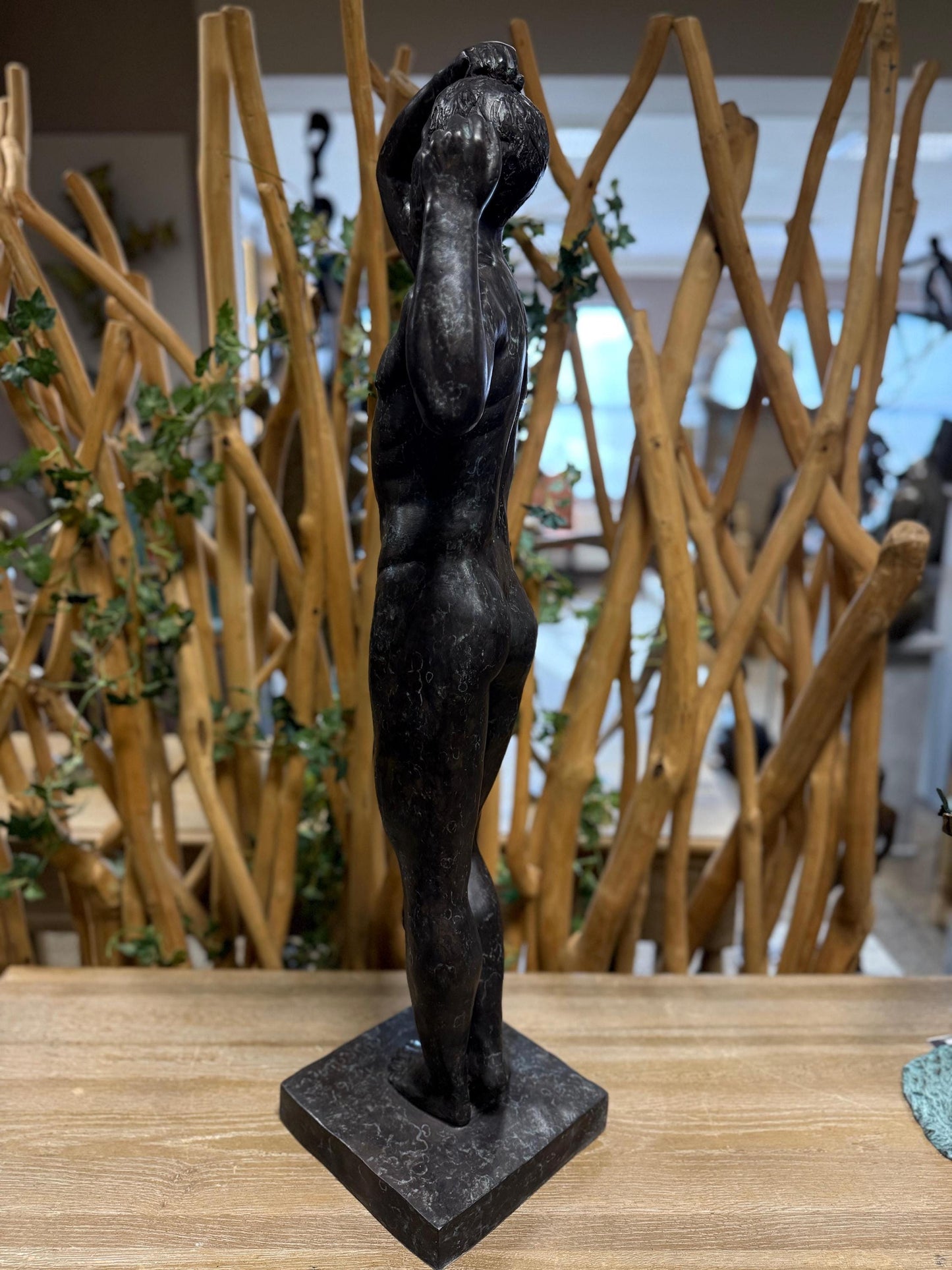 Awakening Figure – Bronze Sculpture. 30x26x92cm