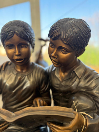 Shared Stories – Bronze Sculpture. 52x53x80cm