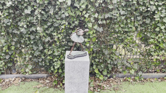 Bailarina de Bronze - Escultura - 35x15x23cm