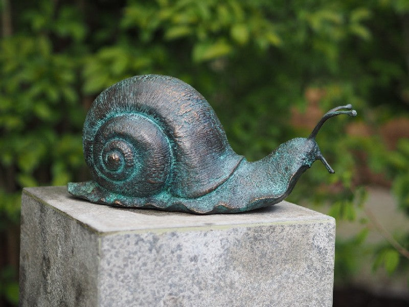 Caracol em Bronze 17x14x36cm