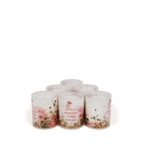 Velas Comemorativas - 6,5 cm - ø 5cm - 6 Velas