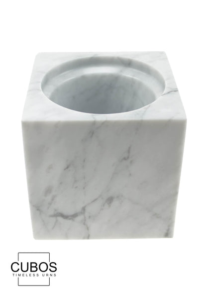 Cubos Marmer Bianco Carrara