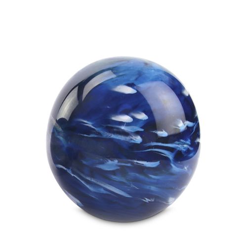 Urn Bola Elan Marble Blue